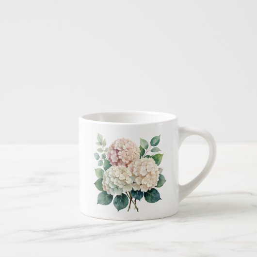 Bloemstuk espresso kop (Rechts)