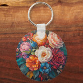 Bloemstuk Galore  Sleutelhanger (Voorkant)
