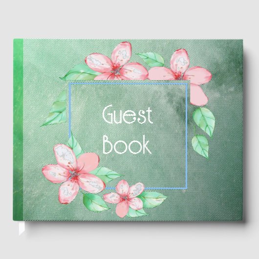 Bloemstuk Gastenboek (Voorkant)