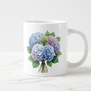 Bloemstuk  grote koffiekop