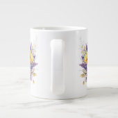 Bloemstuk  grote koffiekop (Achterkant)