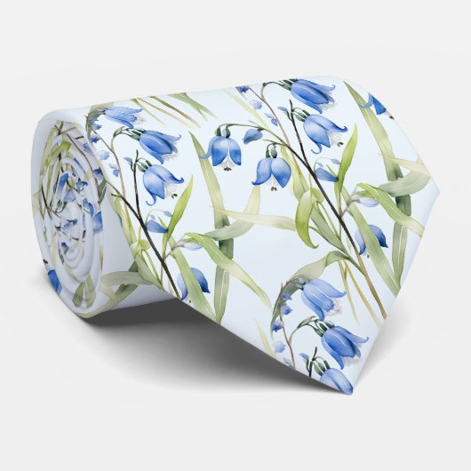 Bloemstuk Kantoor Wilde Bloemen Boho Nekband Stropdas (Opgerold)