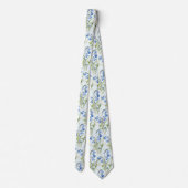 Bloemstuk Kantoor Wilde Bloemen Boho Nekband Stropdas (Achterkant)