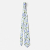 Bloemstuk Kantoor Wilde Bloemen Boho Nekband Stropdas (Achterkant)