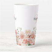 Bloemstuk Latte Mok (Voorkant)