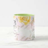 Bloemstuk mok - Bewaar de datum (Midden)