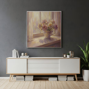 Bloemstuk Muur Kunst Poster