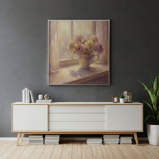 Bloemstuk Muur Kunst Poster