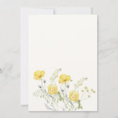Bloemstuk Niets ingewikkelds, gewoon liefde Huweli Kaart (Achterkant)