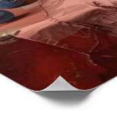 Bloemstuk overvloed poster (Hoek)