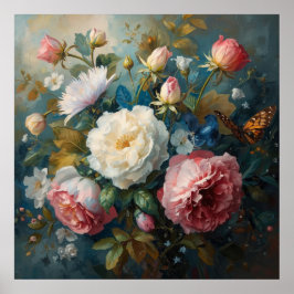 Bloemstuk overvloed poster