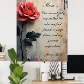 Bloemstuk Overvloed  Poster (Thuiskantoor)