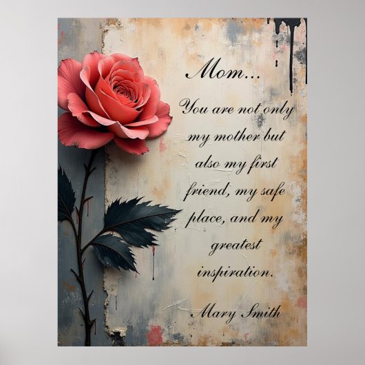 Bloemstuk Overvloed  Poster (Voorkant)