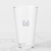 Bloemstuk USA Strik patriottisch vector ontwerp_1 Glas (Achterkant)