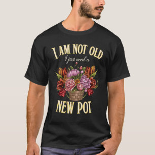 Bloemstuk voor 50ste & 60ste verjaardagsviering vo t-shirt