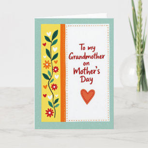 Bloemstuk Voor Mijn Oma Kaart