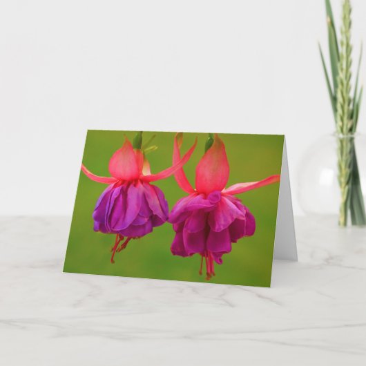 Bloemstuk voor zus kanker aanmoediging kaart (Voorkant)