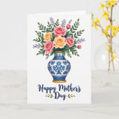 Bloemstuk Wenskaart Kaart (Gele Bloem)