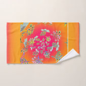 Bloemstukken in een Cirkel Bad Handdoek (Handdoek)