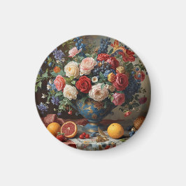 Bloemstukken in overvloed magneet