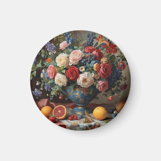 Bloemstukken in overvloed magneet (Voorkant)