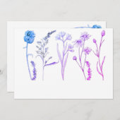 Bloemstukken voor Bruiloften, Bruidsfeesten & Even Kaart (Voorkant / Achterkant)