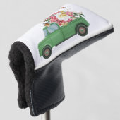 Bloemsublimatieontwerpen Golfheadcover (3/4 voorkant)