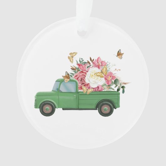 Bloemsublimatieontwerpen Ornament (voorkant)