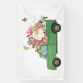 Bloemsublimatieontwerpen Spandoek (Verticaal)