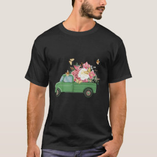 Bloemsublimatieontwerpen T-shirt