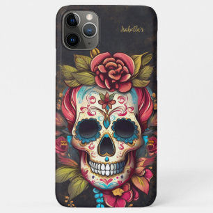 Bloemsuiker schedel zoet 16 Verjaardag Case-Mate iPhone Case