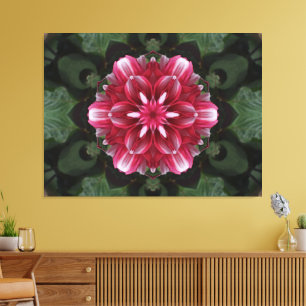 Bloemsymfonie Canvas Afdruk