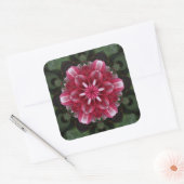 Bloemsymfonie Vierkante Sticker (Envelop)