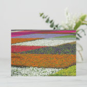 Bloemtapijt Feestdagenkaart (Staand voorkant)