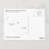 Bloemtapijten op de Azoren Briefkaart (Achterkant)