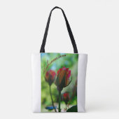 bloemtas tote bag (Achterkant)