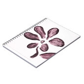 Bloemtekening Notitieboek (Linkerzijde)