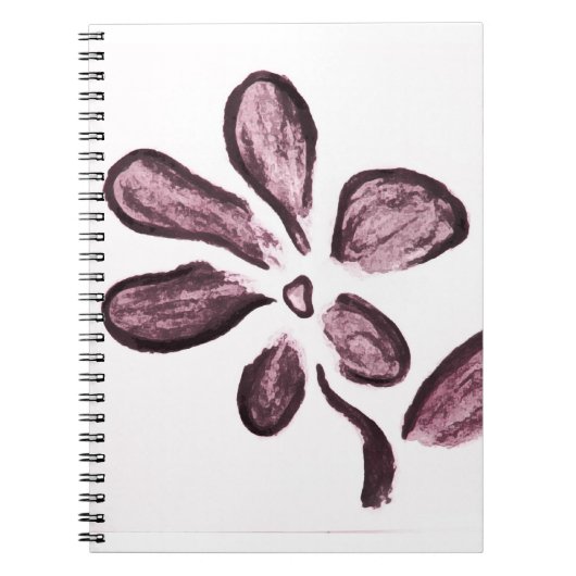 Bloemtekening Notitieboek (Voorkant)
