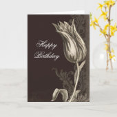  bloemtekening verjaardagsfeest wenskaart kaart (Gele Bloem)