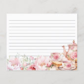 Bloemthee Blush Roze Vrijgezellenfeest Recept Kaar (Achterkant)