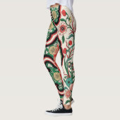 Bloemtuin Abstract  Chinees Leggings (Links)