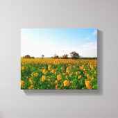 bloemtuin canvas afdruk (Voorkant)