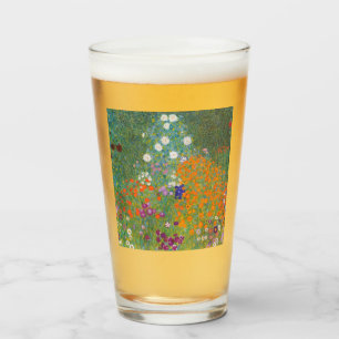Bloemtuin (door Gustav Klimt) Glas