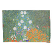 Bloemtuin (door Gustav Klimt) Kussensloop (Voorkant-Links)