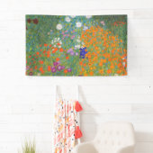 Bloemtuin (door Gustav Klimt) Spandoek (Insitu)