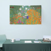 Bloemtuin (door Gustav Klimt) Spandoek (Beurs)