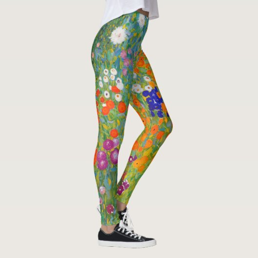 Bloemtuin door Leggings van Gustav Klimt (Rechts)