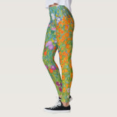 Bloemtuin door Leggings van Gustav Klimt (Links)