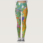 Bloemtuin door Leggings van Gustav Klimt (Voorkant)