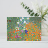 Bloemtuin (Gustav Klimt) Kaart (Staand voorkant)
